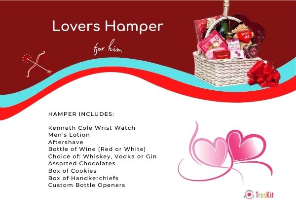 LOVERS HAMPER – FOR HIM