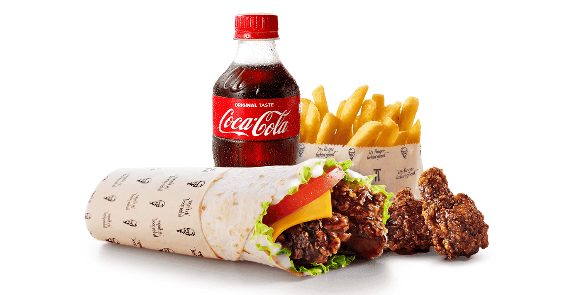 KFC HONEY DUNKED TWISTER MEAL